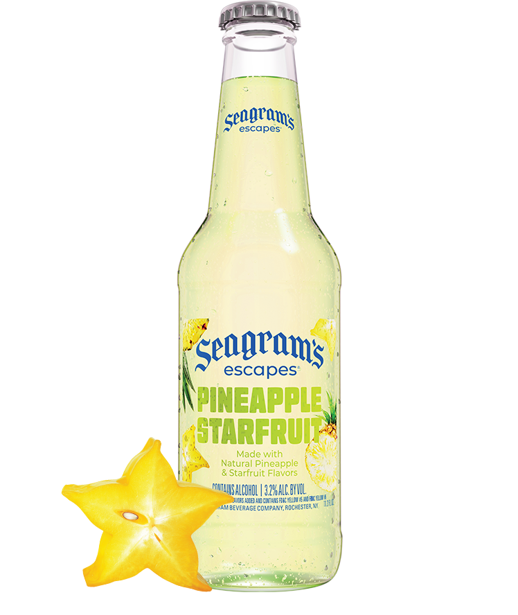Seagrams Pinapple Starffruit 330ml