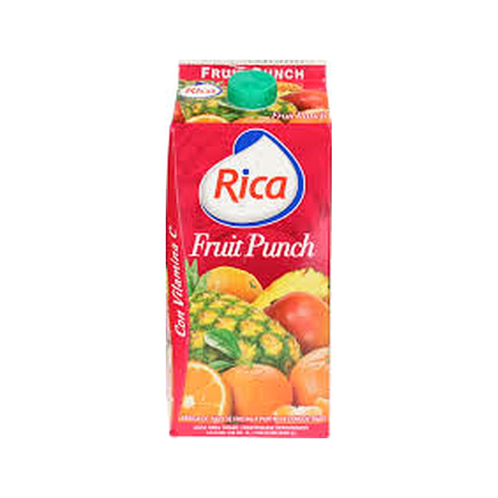 Jugo Rica Fruit Punch 1/2 Galon
