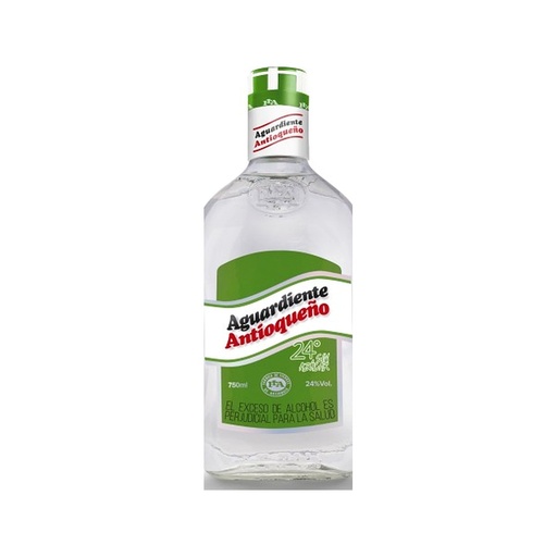 Aguardiente Antioqueno 24 Sin Azucar 750Ml