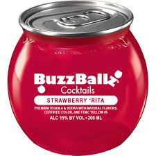 [007402] Buzzballz Strawberry Rita 200Ml