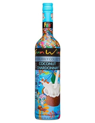 [005723] Fun Coconut Pineapple Chardonnay 750Ml