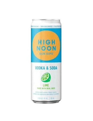 High Noon Vodka Lime 355Ml