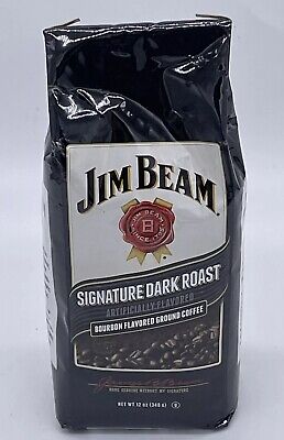 [004177] Cafe Jim Beam Dark Roast 330Grsrs