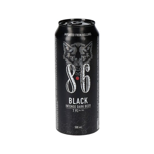 8.6 Black 500Ml