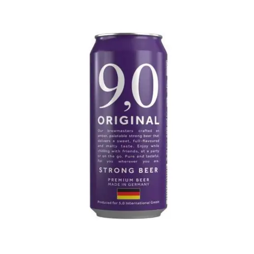 [004951] 9,0 Original Strong Beer 500Ml