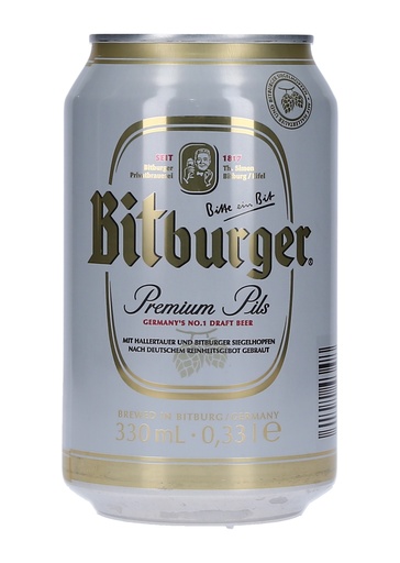 [004147] Bitburger Premium Pils 330Ml (LATA)