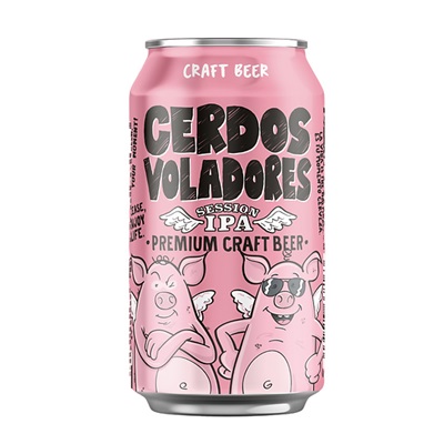 [002720] Cerdos Voladores 330Ml LATA