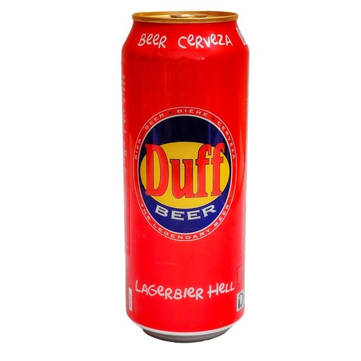 [005271] Duff Beer Lagerber Hell LATA 500Ml