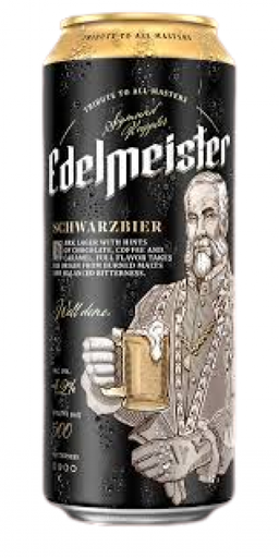 [004697] Edelmeister Schwarzbier (Negra) 500Ml LATA