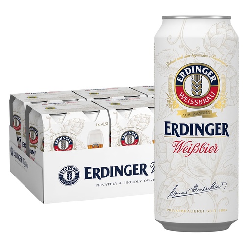 [001760105] Erdinger Weibbier LATA 500Ml