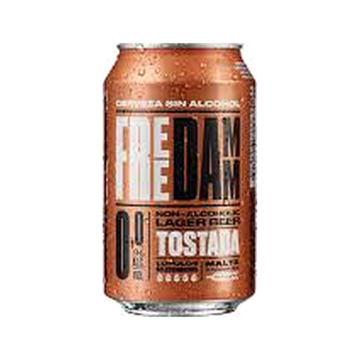 Free Damm Sin Alcohol Tostada LATA 330Ml
