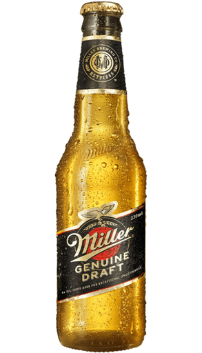 Miller Genuine Draft 330Ml Botella [03456217]