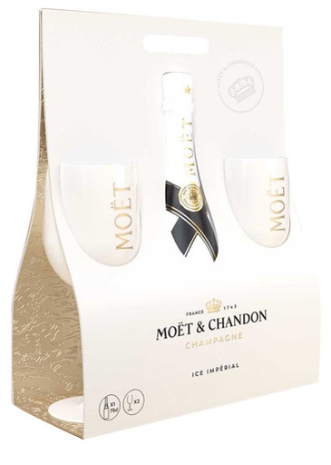[005999] Moet & Chandon Ice Imperial + 2 Copas