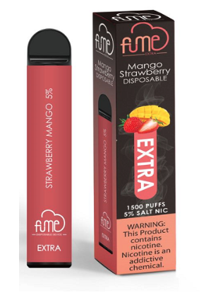 [003412] Fume Strawberry Mango Extra 1500Puffs