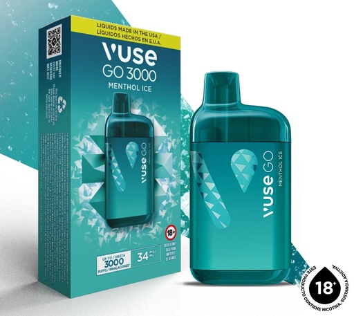 Vuse Go Mega Menthol Ice 3000 Puff