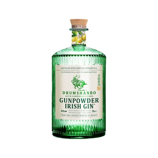 Drumshnbo Gunpowder Gin Sardinian 750Ml(Verde)
