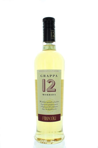 [004774] Grappa 12 Morbida Francoli 700Ml