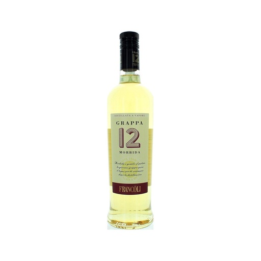 Grappa 12 Morbida Francoli 700Ml