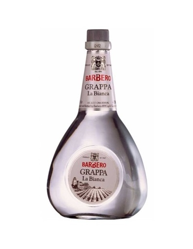 [001159005] Grappa La Bianca Barbero 750Ml