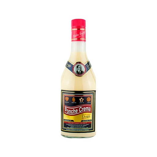 Ponche Crema Eliodoro Gonzalez 700Ml