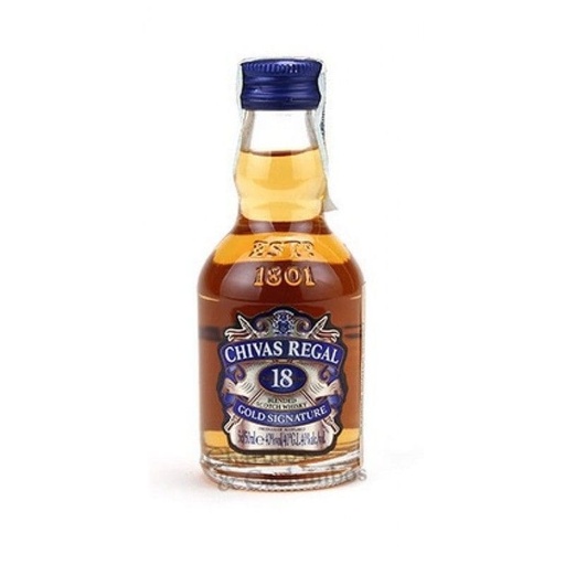 [007347] Chivas Regal 18 Años 50Ml Miniatura