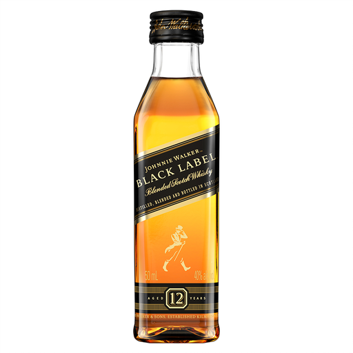 Johnnie Negro 50Ml Miniatura 