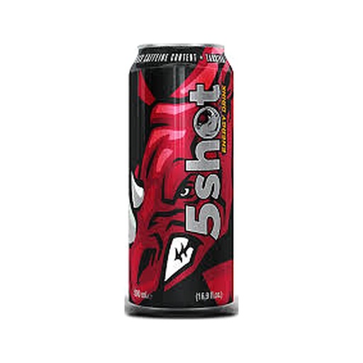 5 Shot Energy Drink 500Ml Lata(DESCONTINUADO)