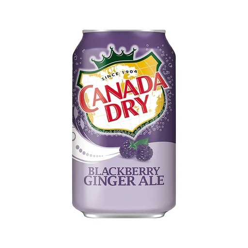 Canada Dry Blackberry Ginger 330Ml LATA