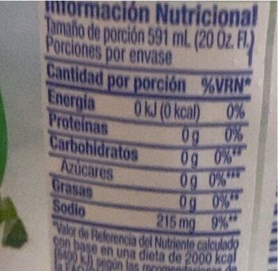 [005421] Dasani Limon 591Ml