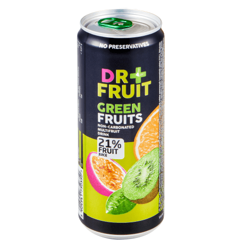 [004132] Dr Fruit DarkGreen 330Ml