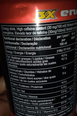 [005988] Energy Drink 3X 500Ml