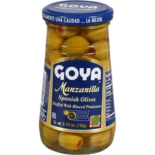 Goya Aceitunas Manzanilla Rellenas De Pimiento 270 G