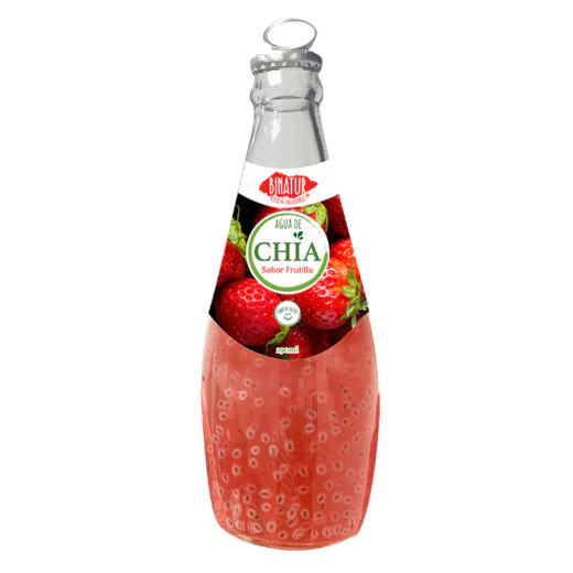 Jugo Chia Strawberry 290Ml