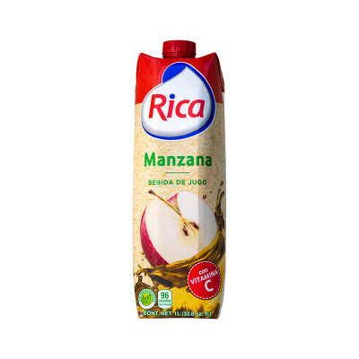 Jugo Rica Manzana 1000Ml