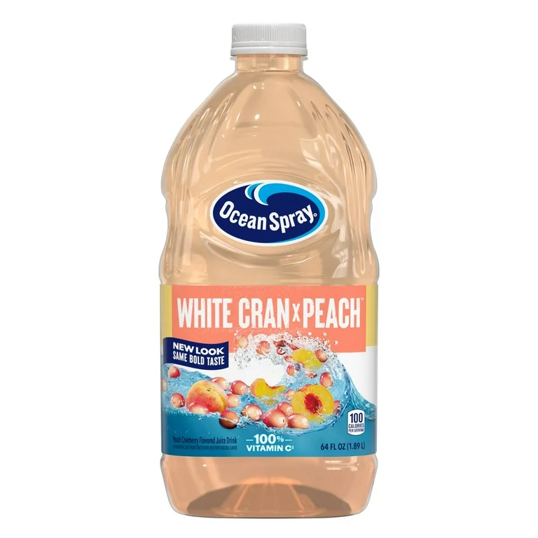 Ocean White Cranpeach 64Oz