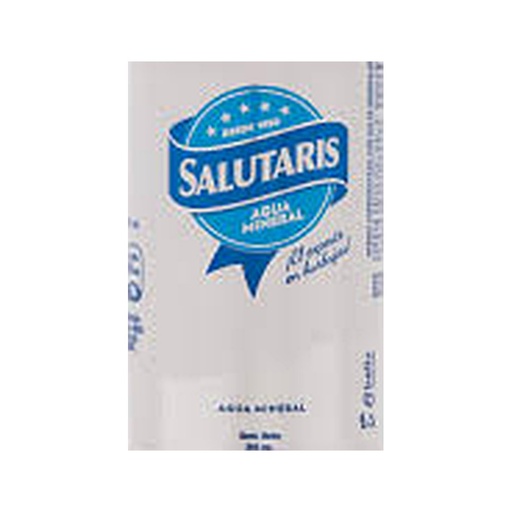 Salutaris Agua Mineral LATA 355Ml