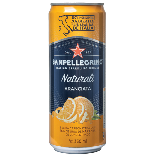 San Pellegrino Aranciata 330Ml LATA