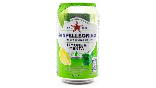 San Pellegrino Limone E Menta 330Ml LATA [8002270686566]