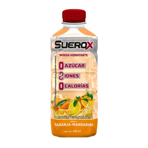 Suerox Naranja Mandarina 630Ml