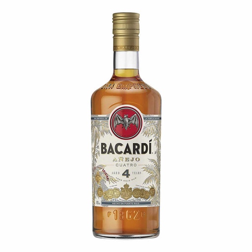 [002053] Bacardi Añejo Cuatro 700Ml