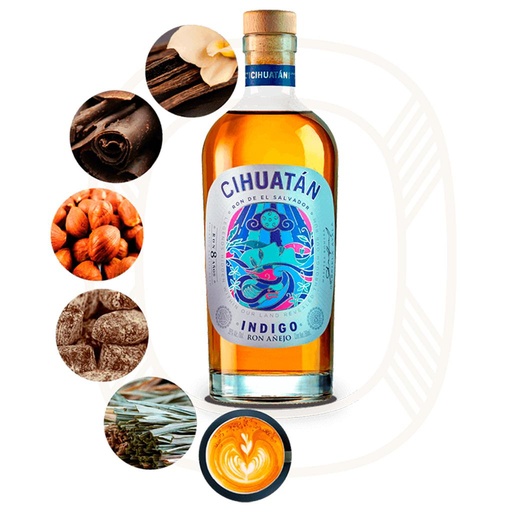 [006894] Cihuatan Indigo 8 Años 700Ml