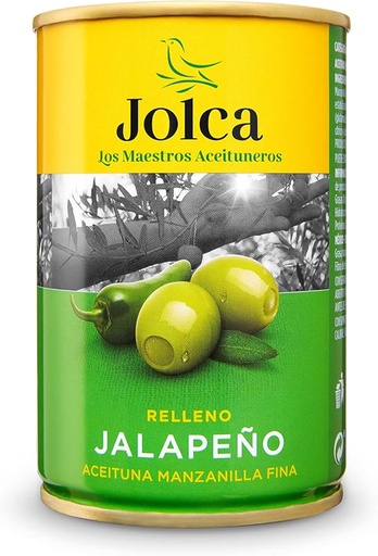 [8410667020419] Aceituna Jolca Jalapeño 314Ml