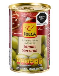 [8410667020174] Aceituna Jolca Jamon Serranos 314Ml