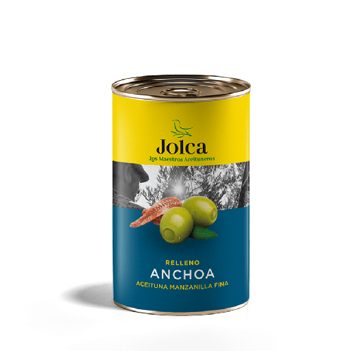 [8410667020549] Aceituna Jolca Rell Anchoa 120Grs