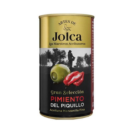 [8410667020181] Aceituna Jolca Rell.Pimientos 314Ml