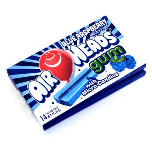 Air Heads Gum Blue Raspberry