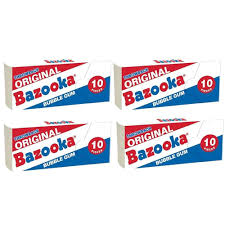 Bazooka Bubble Gum 10Piezas
