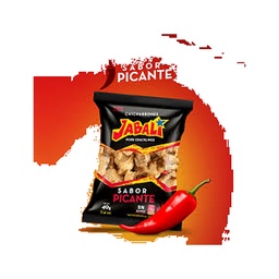 Chicharrones Jabali Picante 40Grs