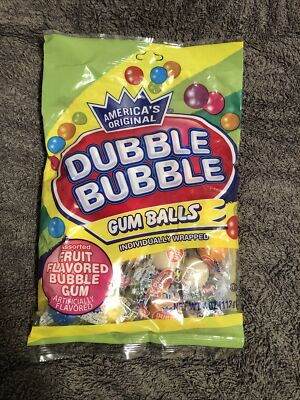 [004109] Dubble Bubble Gum Balls 4Oz