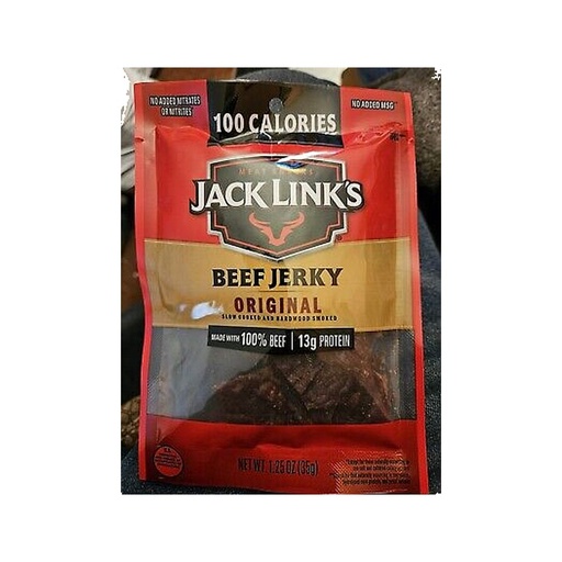Jack Links Beef Jerky Original 1.25Oz